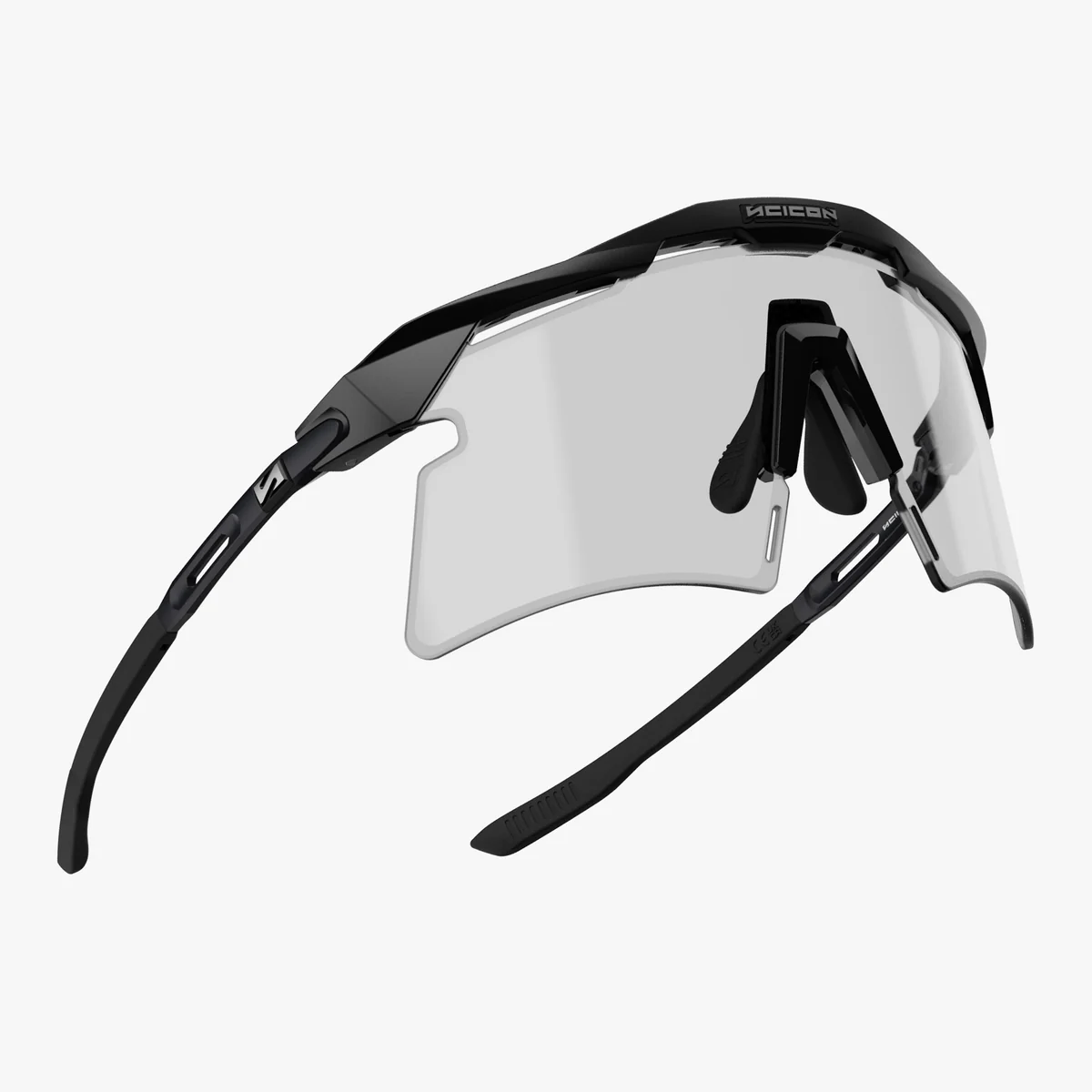 SCICON AEROSHADE 2.0 TITANIUM Matzwarte Grijze Photochromische glazen