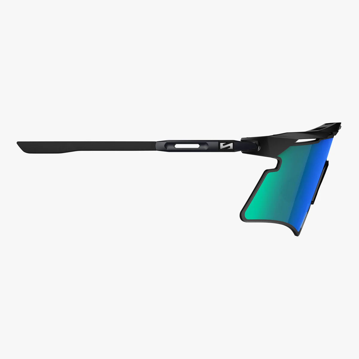 SCICON AEROSHADE 2.0 TITANIUM Bril Zwart Mat Multimirror Lens Blauw Groen + Roze