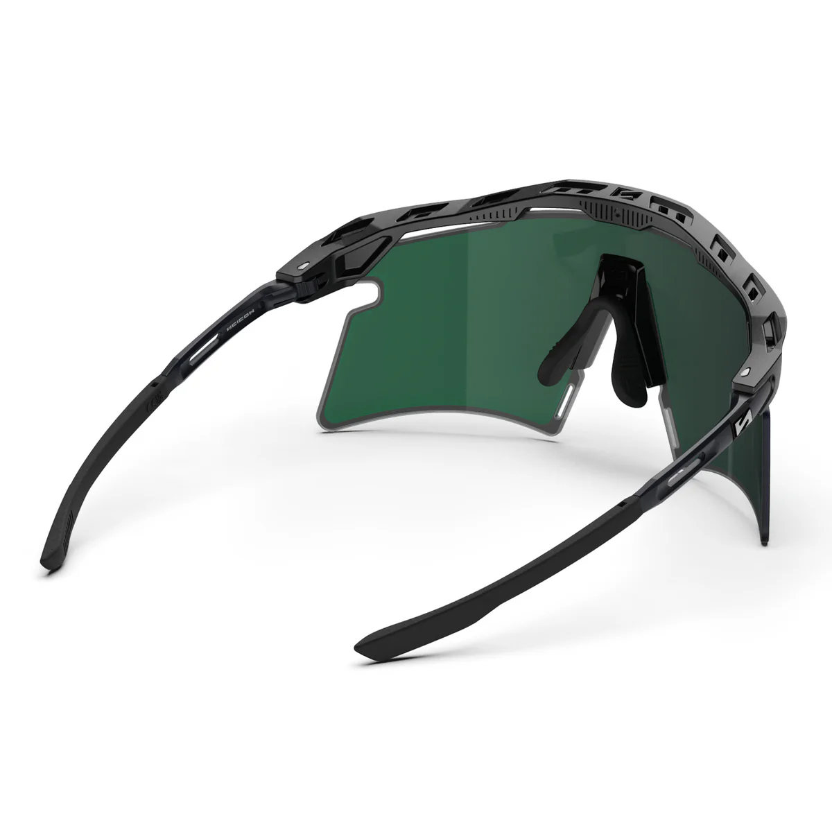 SCICON AEROSHADE 2.0 TITANIUM Bril Zwart Mat Multimirror Lens Blauw Groen + Roze