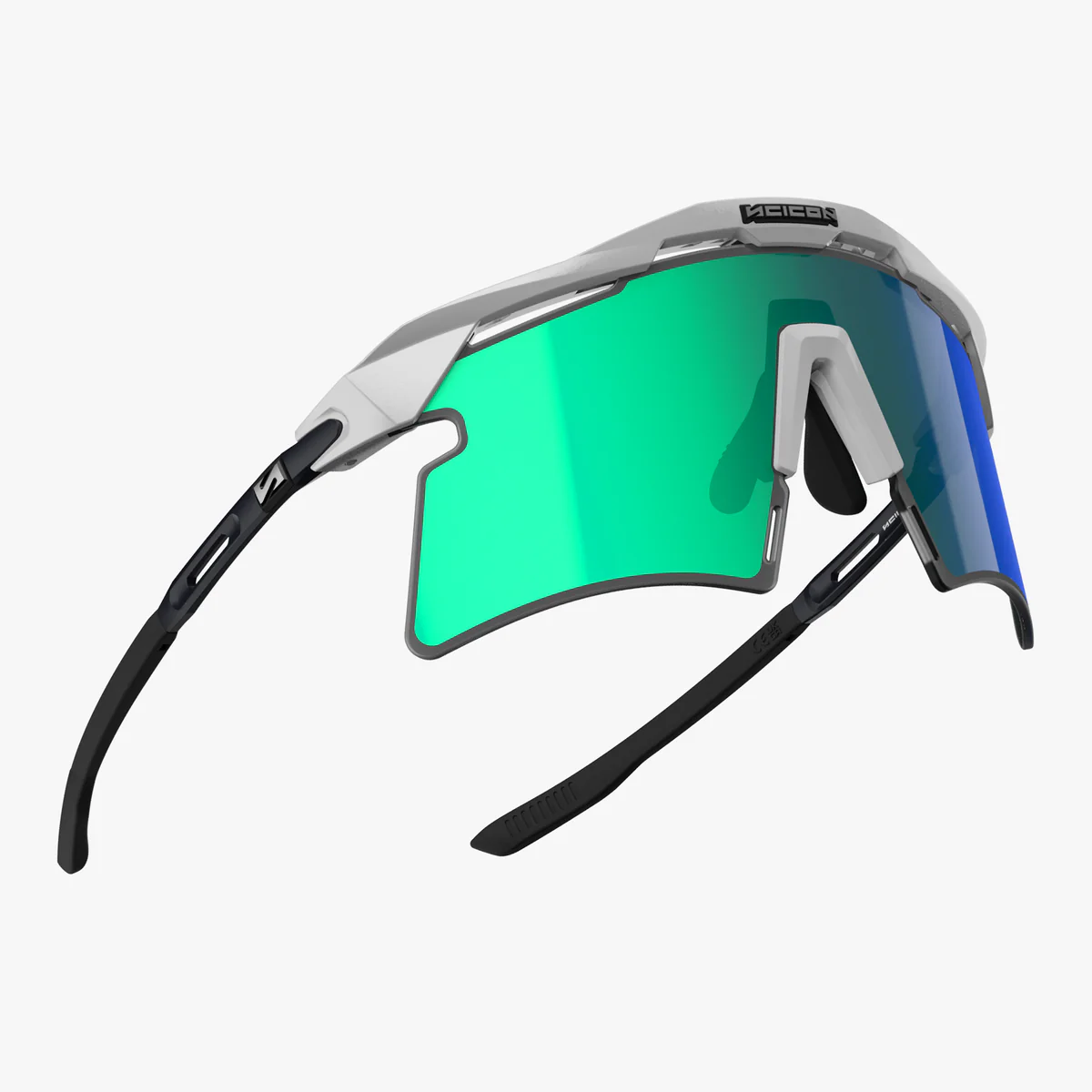 SCICON AEROSHADE 2.0 TITANIUM WC EUROPESE KAMPIOEN Multimirror Lens Blauw Groen + Roze
