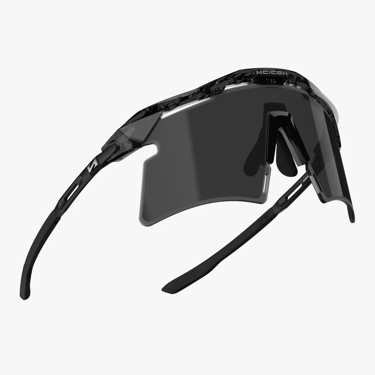 Bril SCICON AEROSHADE 2.0 TITANIUM Zwart Kristalglansglas Rookzwart + Roze