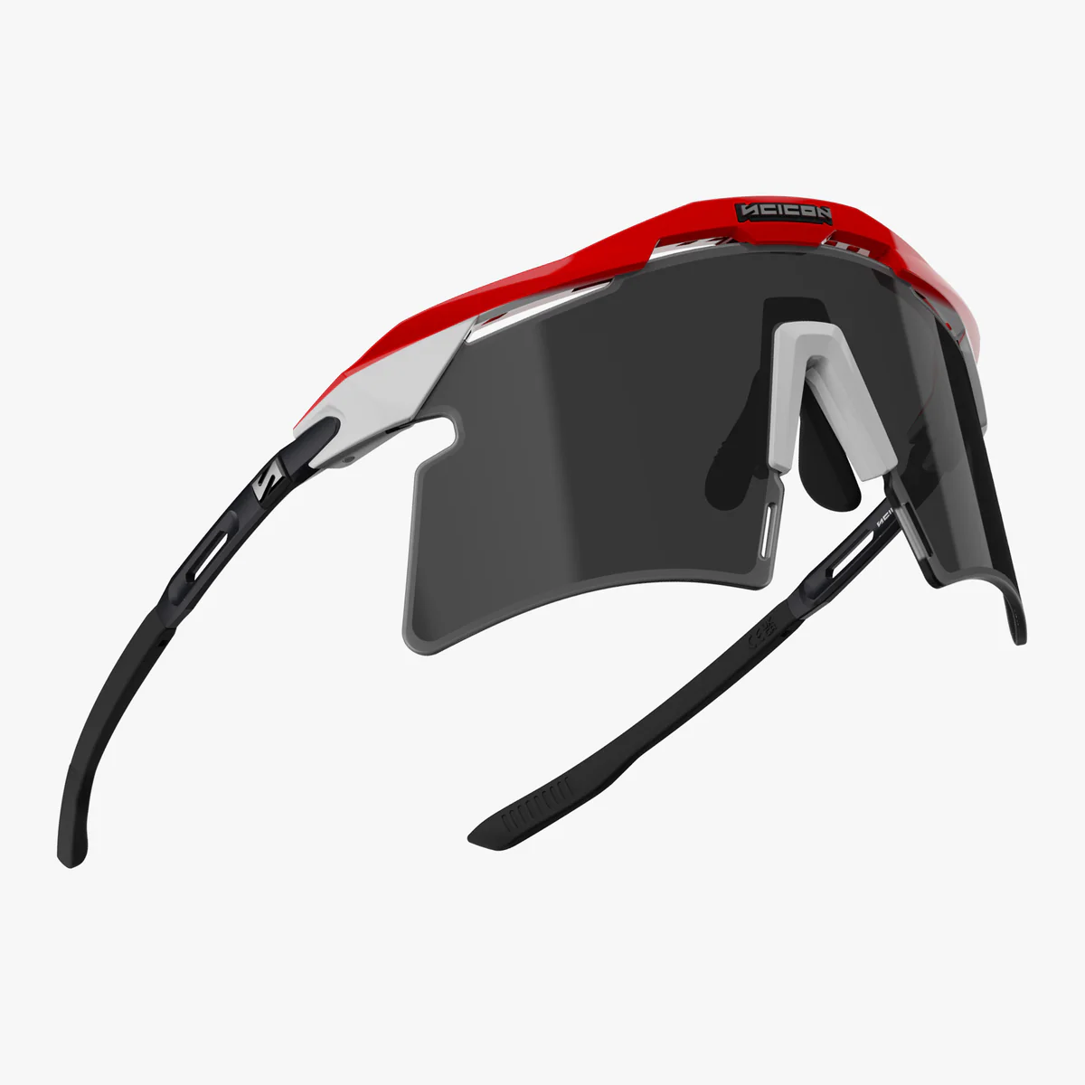 SCICON AEROSHADE 2.0 TITANIUM UAE EMIRATEN Bril Rook Zwart + Roze lens
