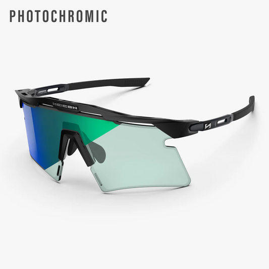 SCICON AEROSHADE 2.0 TITANIUM Matzwarte Blauwe Groene Fotochromische Lens