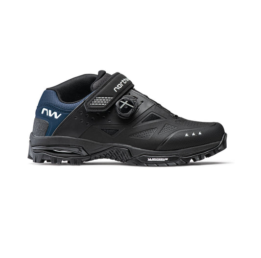 NORTHWAVE ENDURO MID 2 MTB schoenen Zwart/Blauw