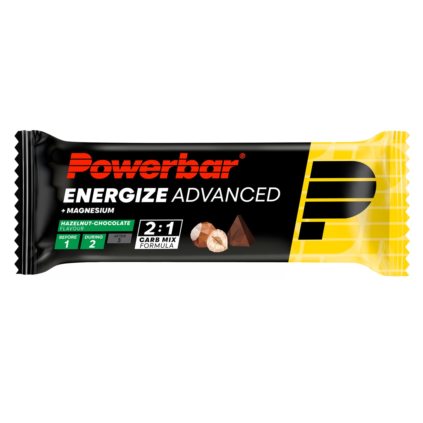 POWERBAR ENERGIZE ADVANCED Energiereep (55g) Chocolade Hazelnoot