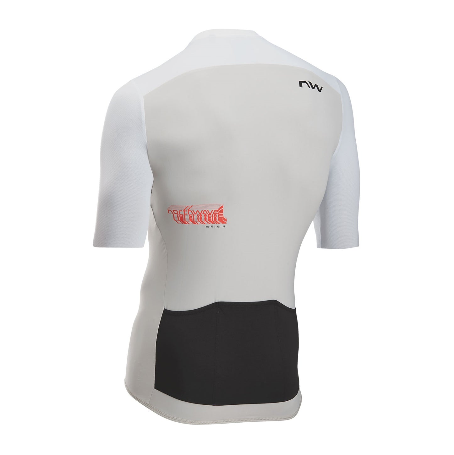 NORTHWAVE ESSENCE EVO Korte Mouw Trui Grijs/Wit