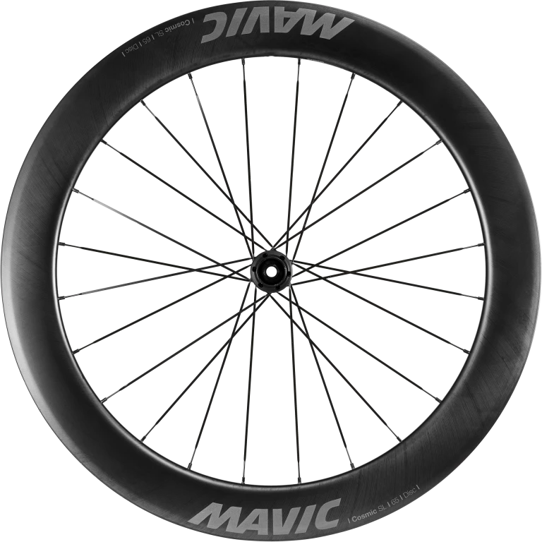 MAVIC COSMIC SL 65 DISC 19mm voorwiel met centrelock banden