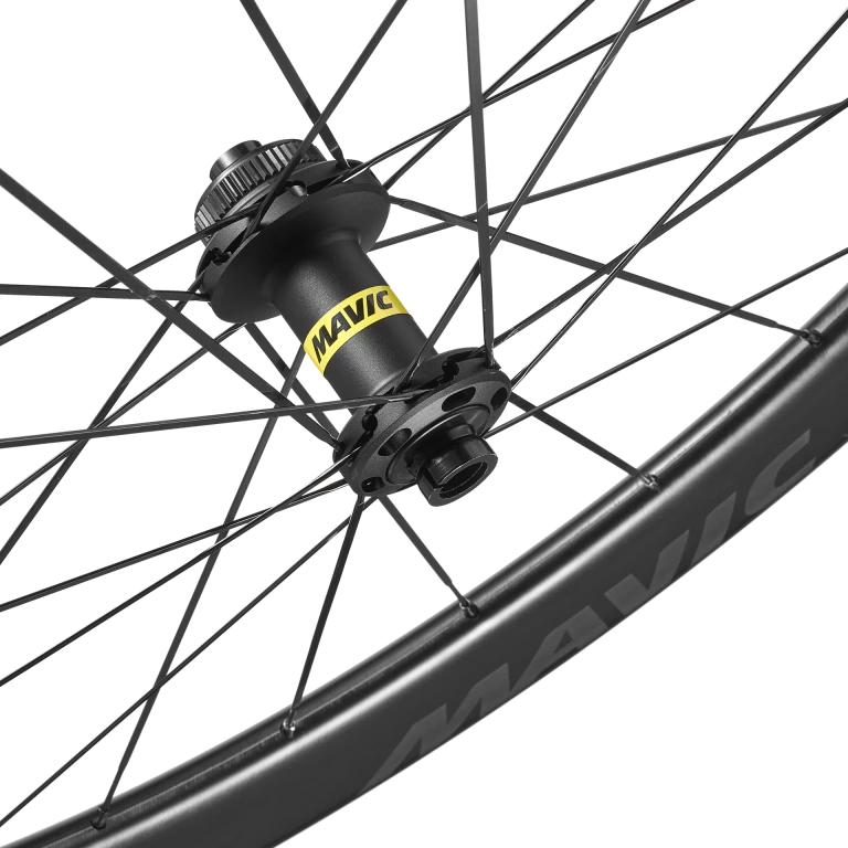 MAVIC COSMIC SL 65 DISC 19mm voorwiel met centrelock banden