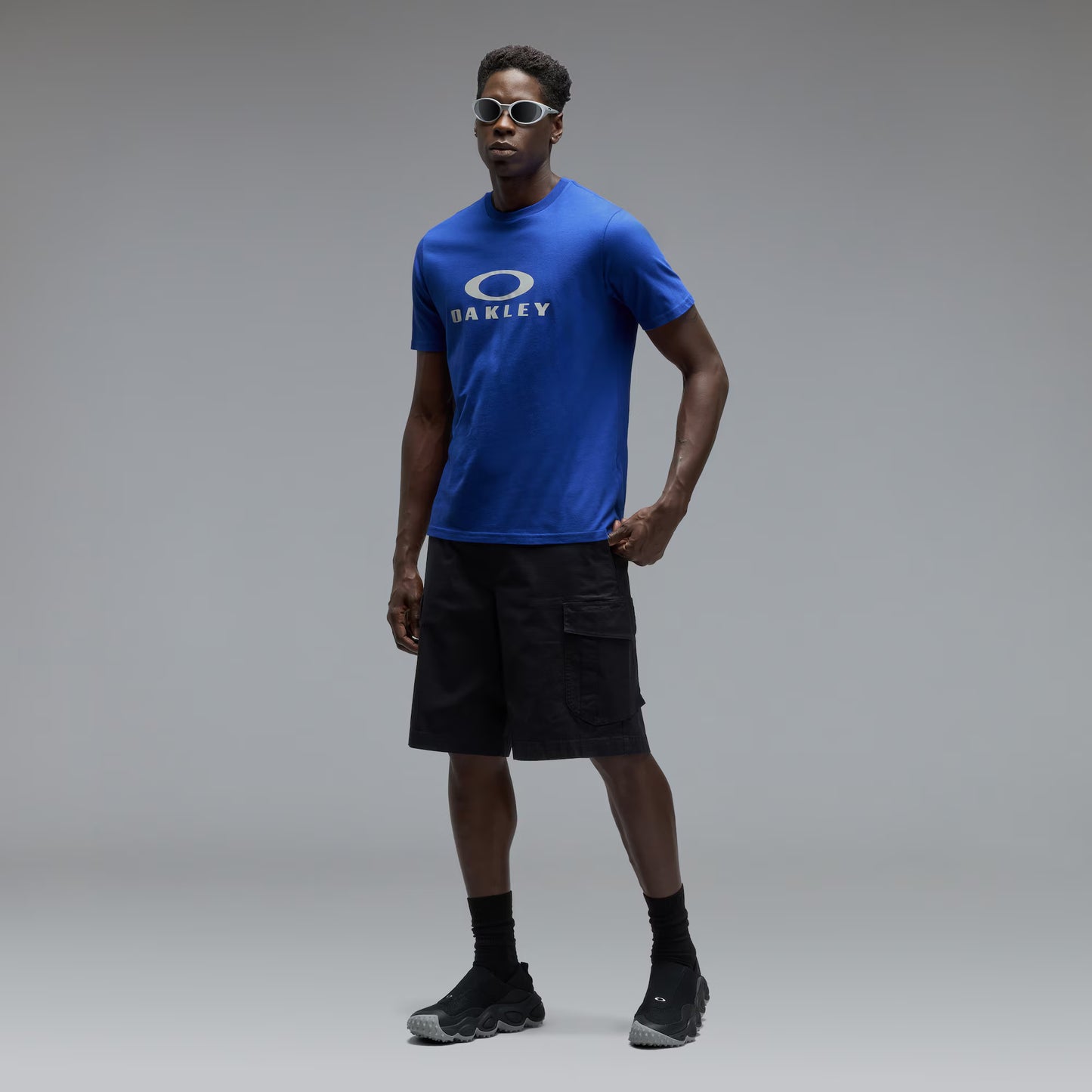 OAKLEY O BARK 2.0 Elektrisch Blauw T-Shirt