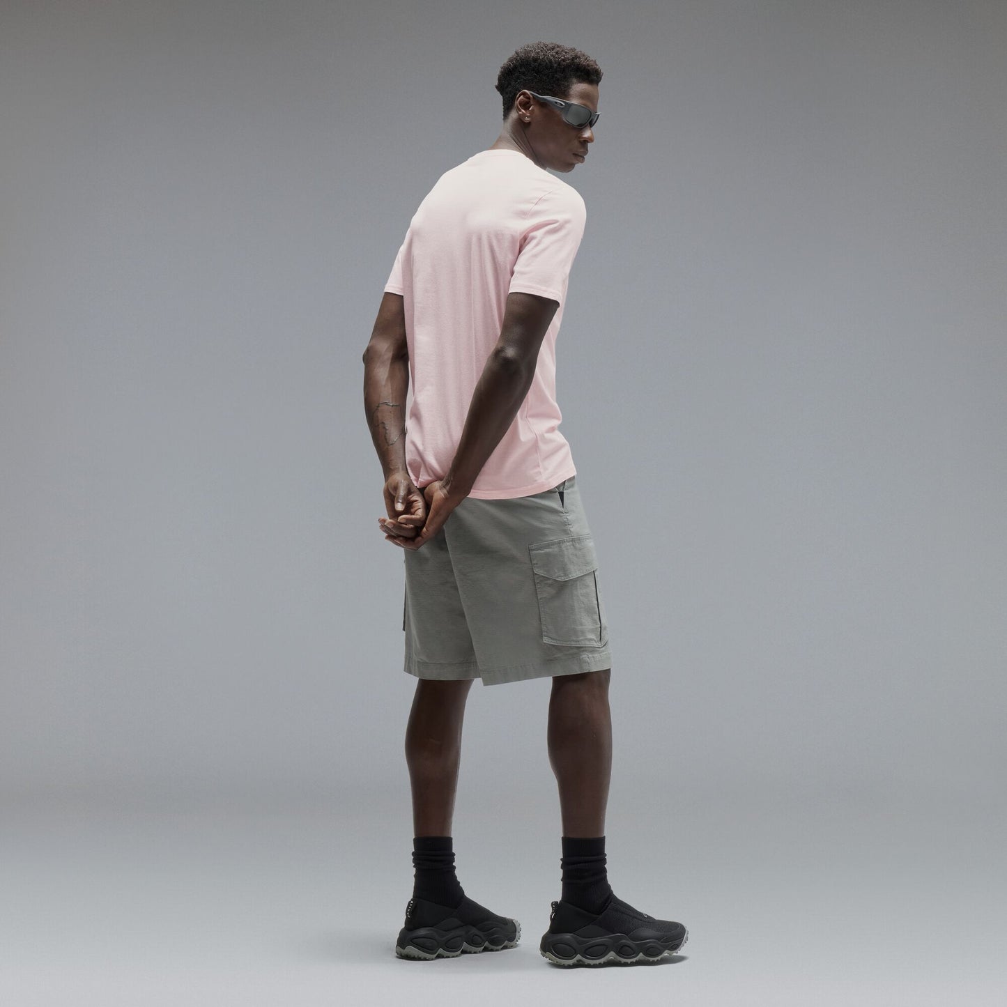 OAKLEY O BARK 2.0 verschoten roze T-shirt