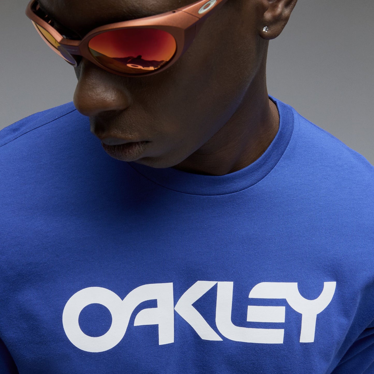 T-shirt OAKLEY MARK II 2.0 Lange Mouw Elektrisch Blauw