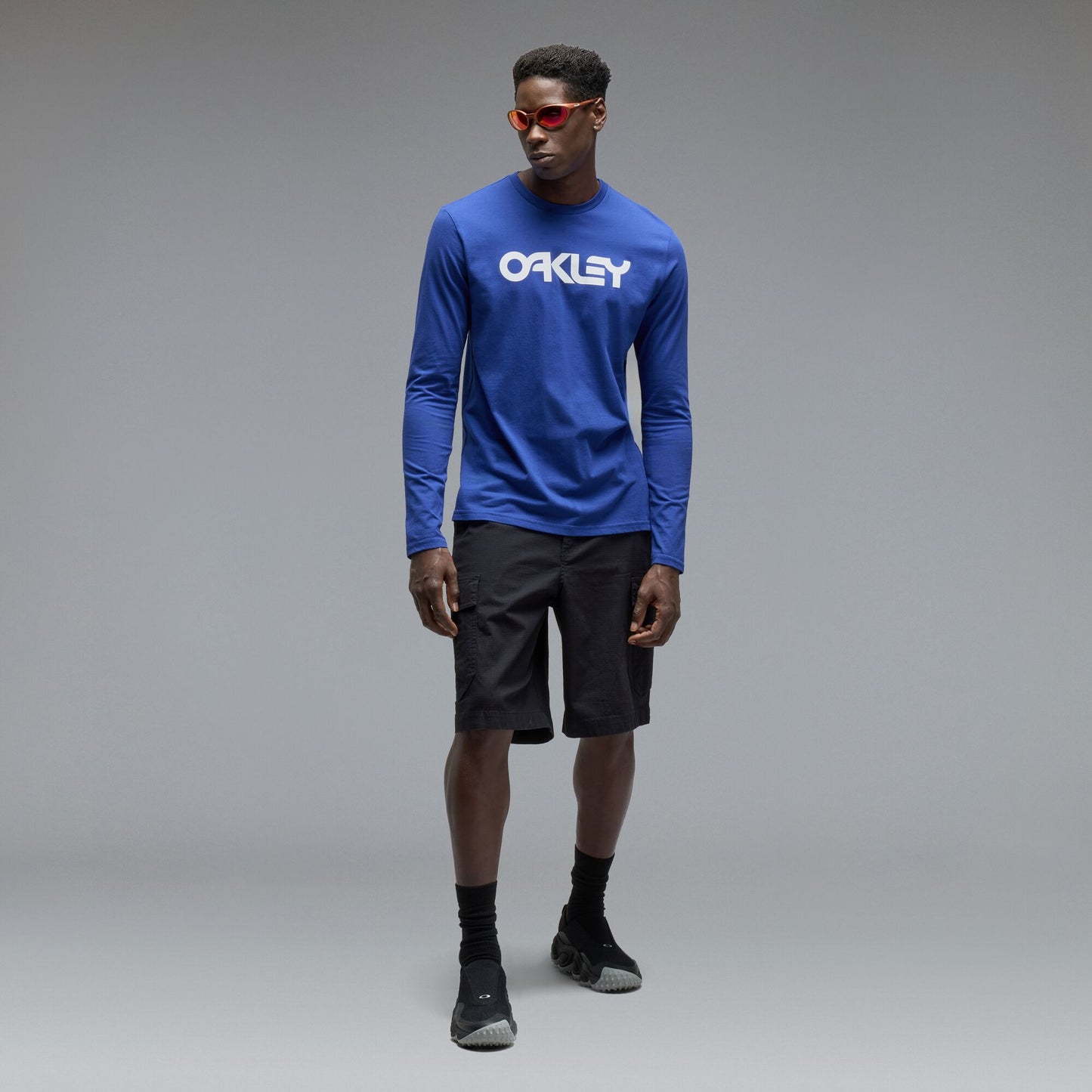 T-shirt OAKLEY MARK II 2.0 Lange Mouw Elektrisch Blauw