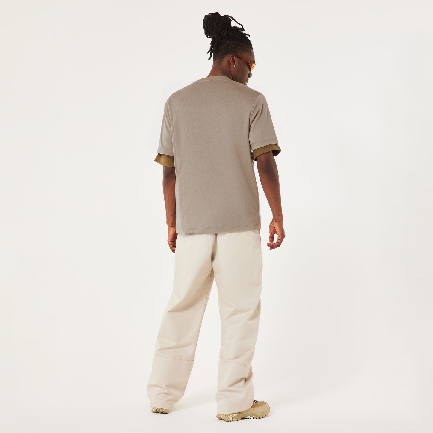 OAKLEY DUALITY B1B Beige Kiezel T-shirt