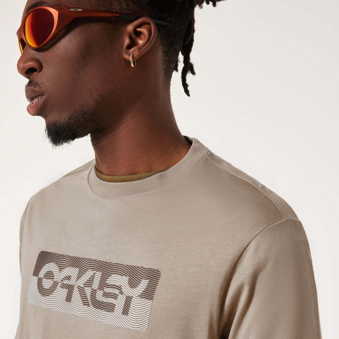 OAKLEY DUALITY B1B Beige Kiezel T-shirt