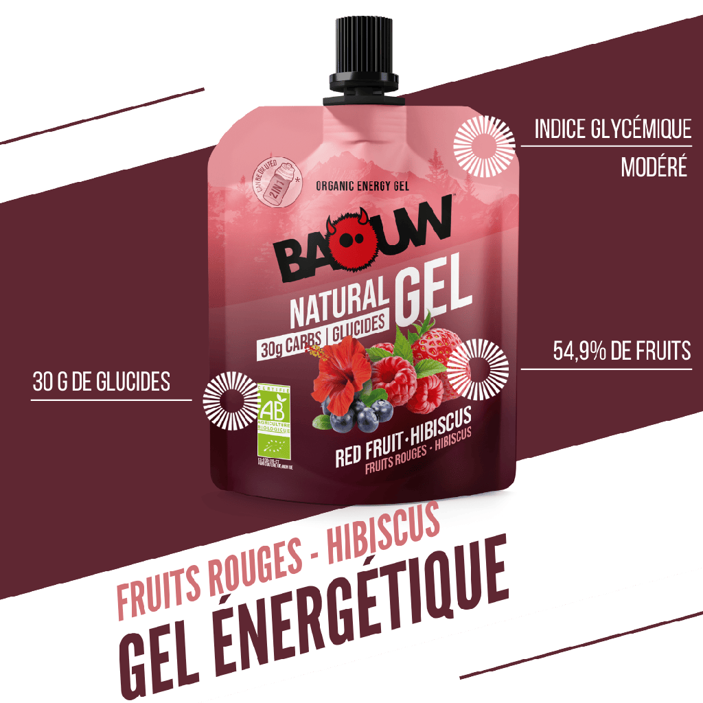 BAOUW Bio Energiegel Rode Vruchten-Hibiscus (85g)
