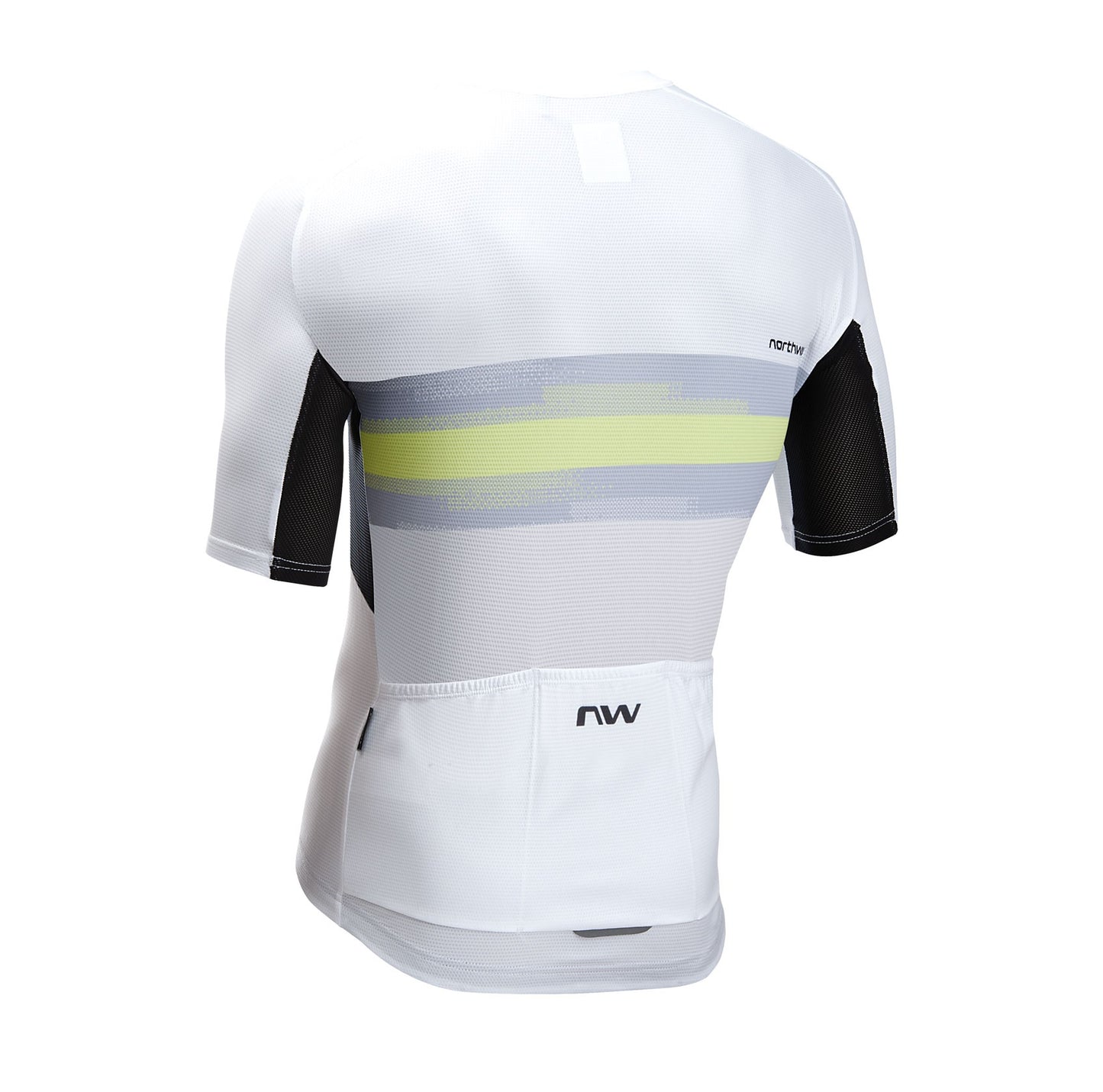 NORTHWAVE FORCE EVO Korte Mouw Jersey Wit/Groen