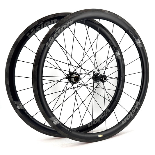 Paar Vision METRON 40 SL Tubeless Ready wielen (Center Lock)