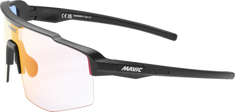 MAVIC MVS SHIELD Bril Zwart Rood Fotochromisch Objectief