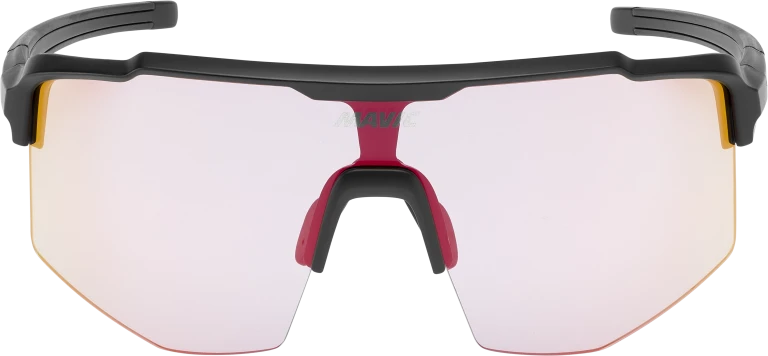 MAVIC MVS SHIELD Bril Zwart Rood Fotochromisch Objectief