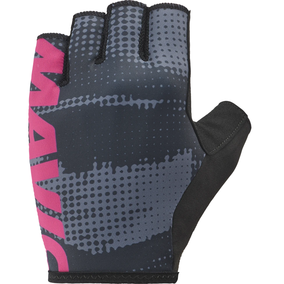 MAVIC ESSENTIAL PADDED GRAPHIC Korte handschoenen Grijs/Roze