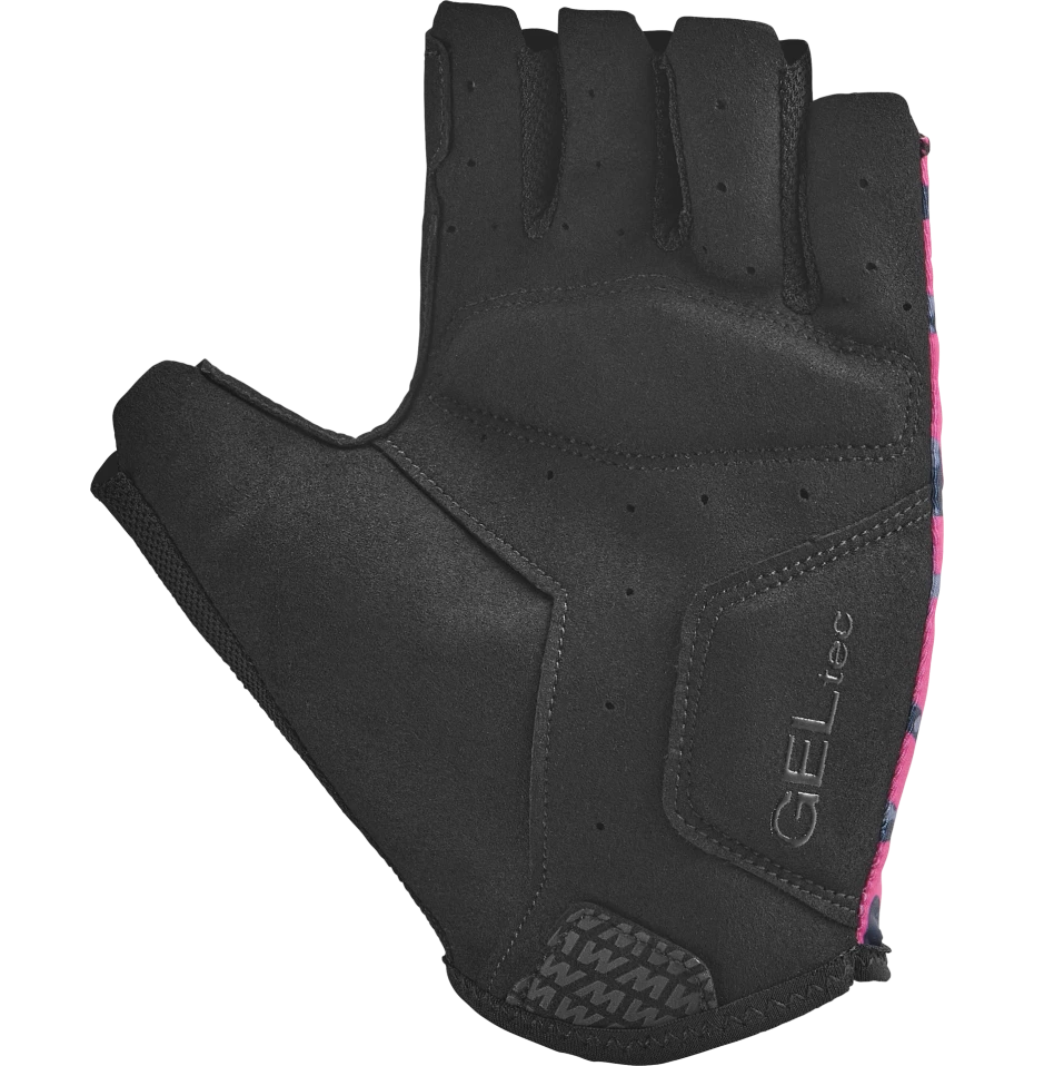 MAVIC ESSENTIAL PADDED GRAPHIC Korte handschoenen Grijs/Roze
