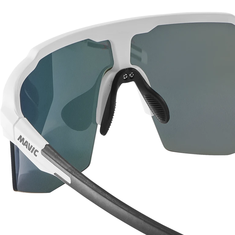 MAVIC MVS SHIELD Bril Wit Rood Lens