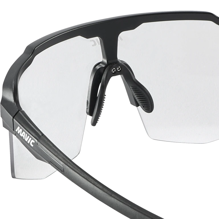 MAVIC MVS SHIELD Bril Zwart Helder Glas