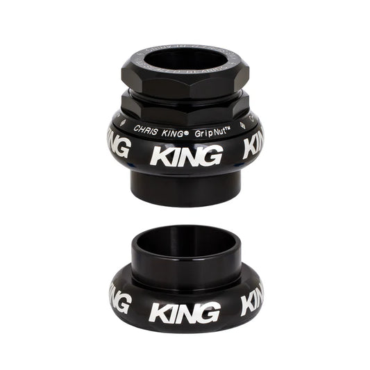 CHRIS KING GRIPNUT 1" EC30 extern balhoofd Zwart