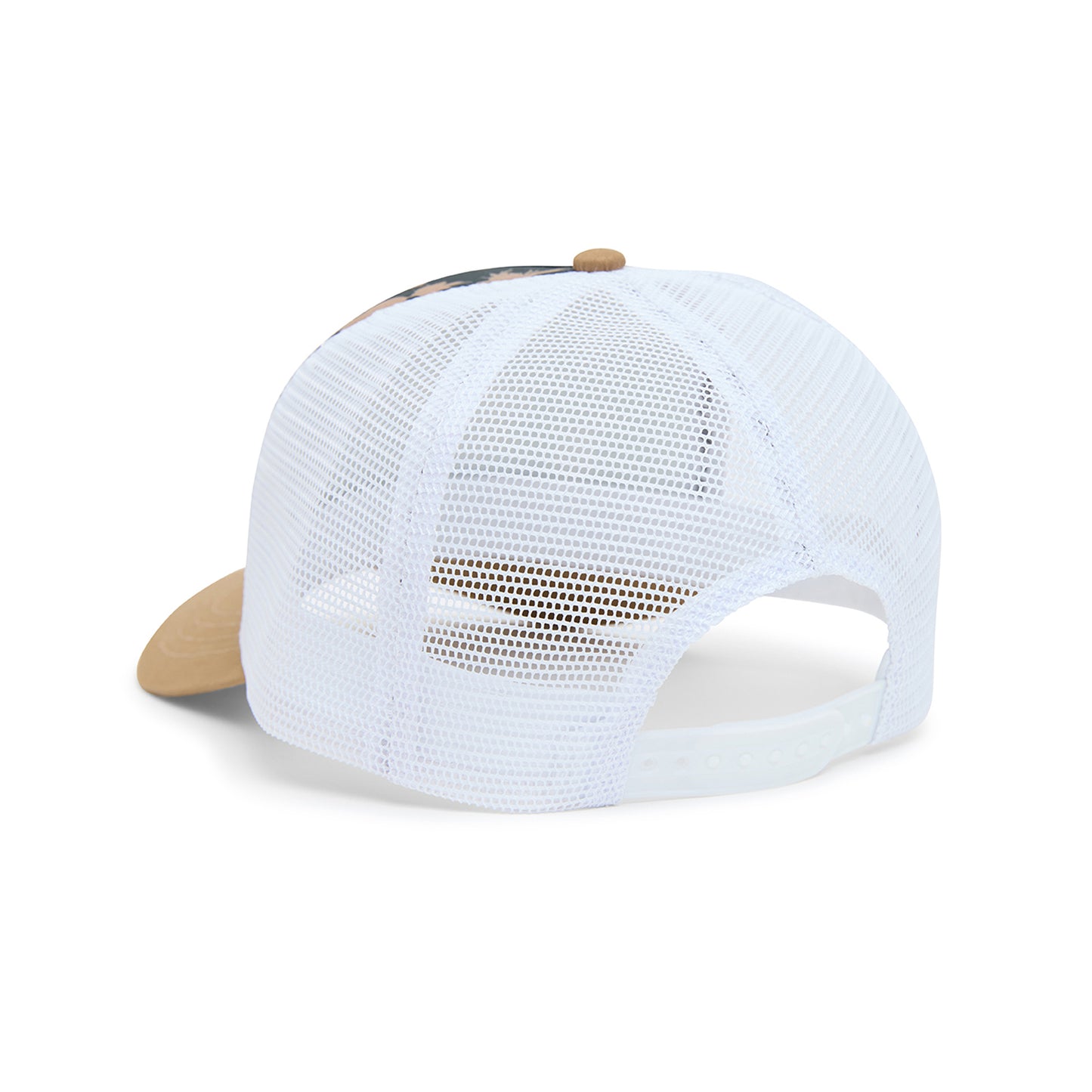 DHARCO CURVED PEAK TRUCKER pet Bruin/Wit