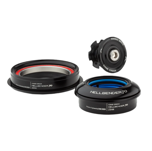 CANE CREEK HELLBLENDER 70 1"1/8 ZS44/ZS56 Semi-geïntegreerd balhoofd Zwart
