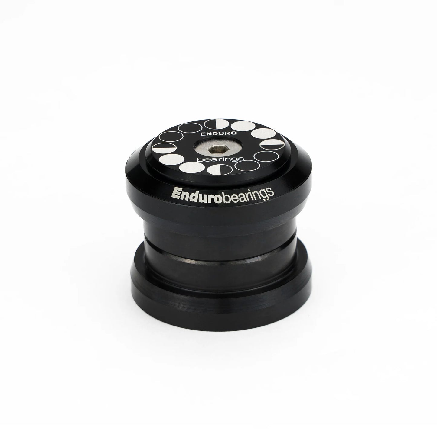 ENDURO LAGERS Balhoofd 1 1/8 EC34/EC34mm Zwart oxide