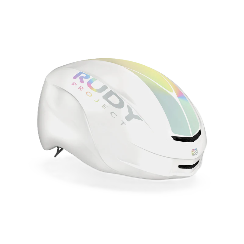 RUDY PROJECT NYTRON PRO Helm voor op de weg Wit geïriseerd mat