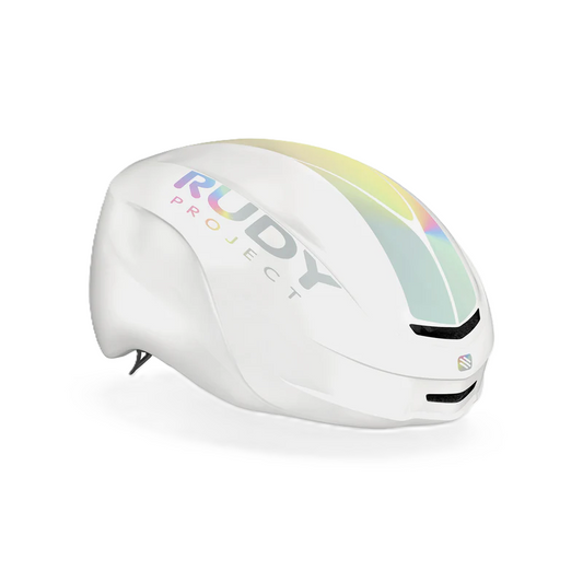 RUDY PROJECT NYTRON PRO Helm voor op de weg Wit geïriseerd mat