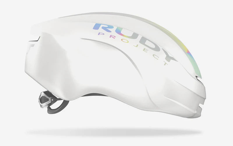 RUDY PROJECT NYTRON PRO Helm voor op de weg Wit geïriseerd mat