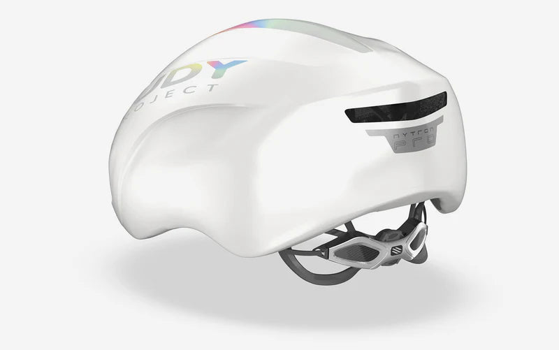 RUDY PROJECT NYTRON PRO Helm voor op de weg Wit geïriseerd mat
