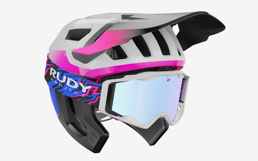 RUDY PROJECT TERRAFORM PRO MTB Helm Wit/Roze