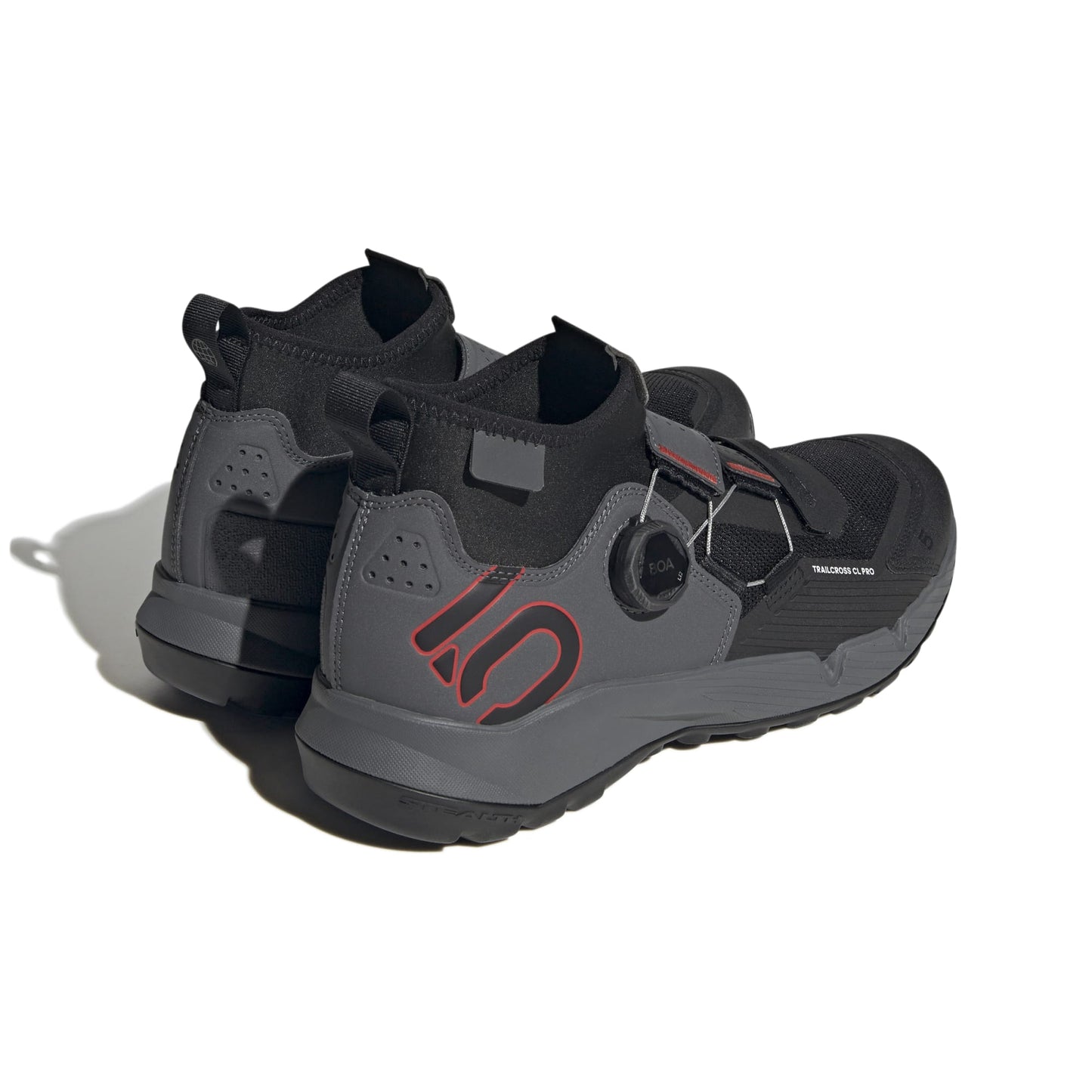 Five Ten TRAILCROSS PRO CLIP-IN MTB schoenen grijs/zwart/rood