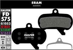 GALFER PERFORMANCE Sram Maven semi-metalen remblokken