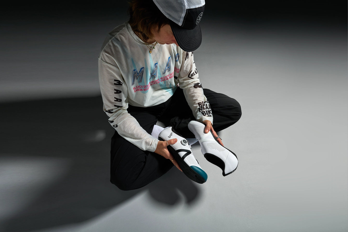 UDOG SEMPRE Schoenen Wit/Blauw