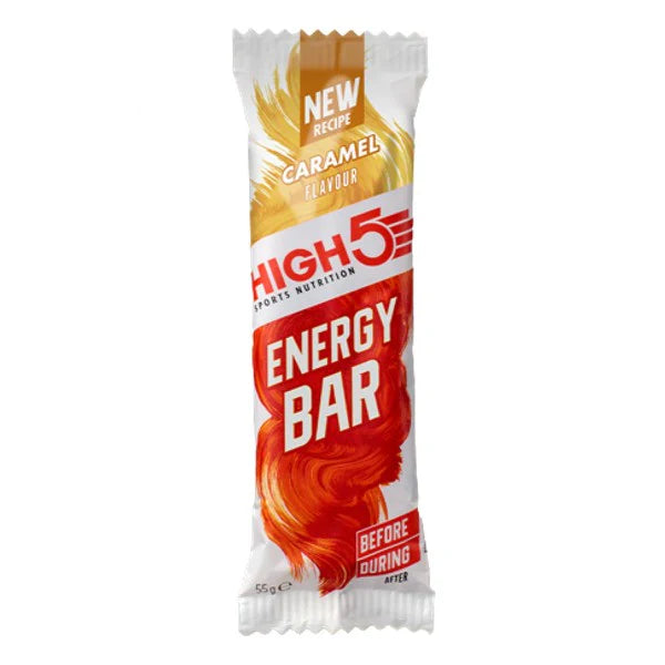 6 Bonbons POWERBAR POWERGEL Shots (60gr) Cola + 2 HIGH5 ENERGY BAR (55g) Karamel