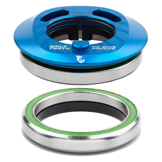 WOLF TOOTH PREMIUM AERO IS52 EN-Route blauwe geïntegreerde balhoofdset
