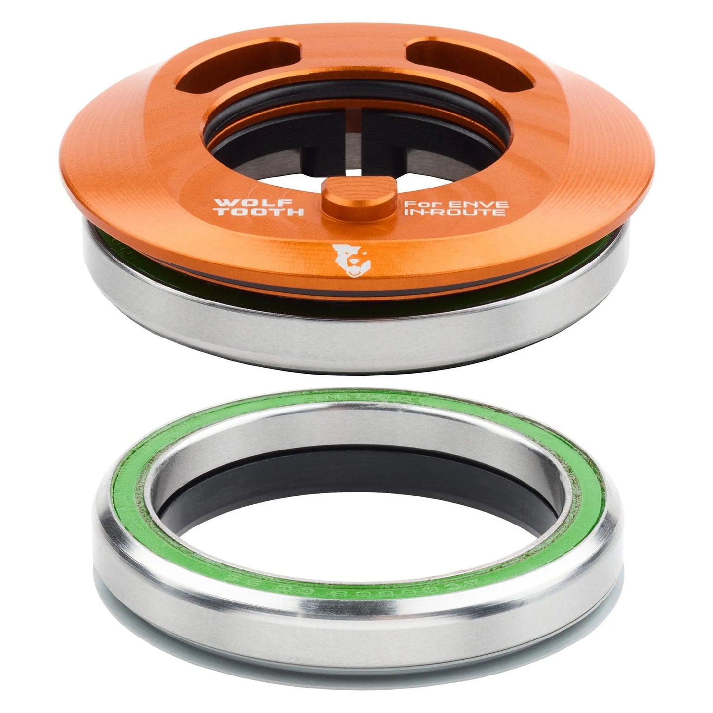 WOLF TOOTH PREMIUM AERO IS52 EN-Route Orange geïntegreerde balhoofdset