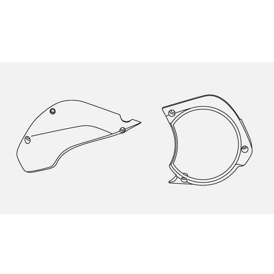 Standaard SHIMANO SM-DUE80-A afdekking aandrijfeenheid