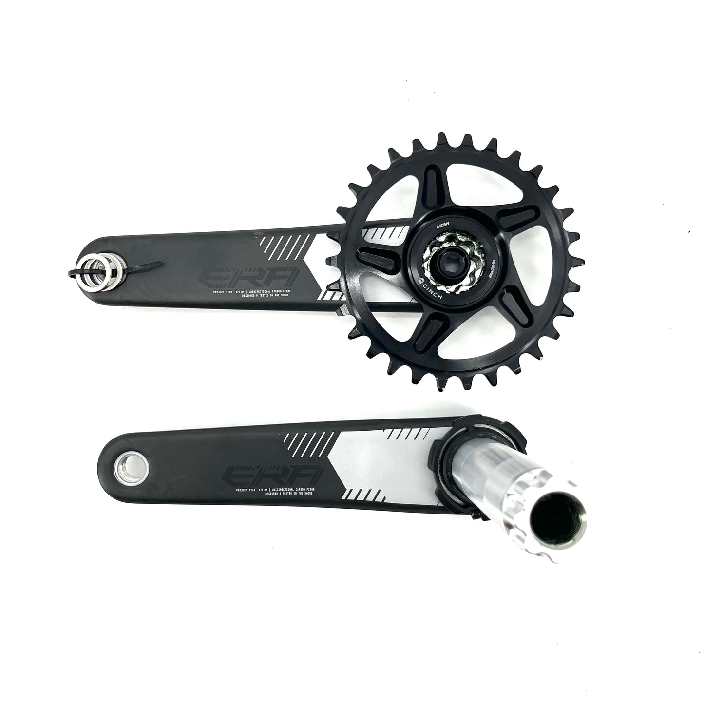 RACE FACE ERA CINCH crankstel Zwart