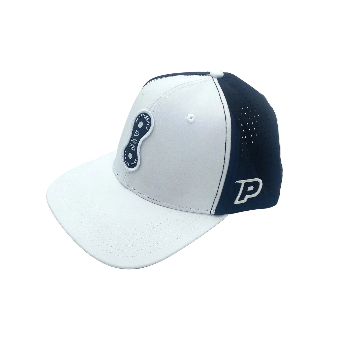Pet PROBIKESHOP SNAPBACK Wit/Zwart