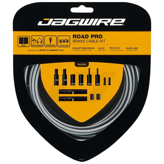 JAGWIRE ROAD PRO remkabel- en slangenset grijs