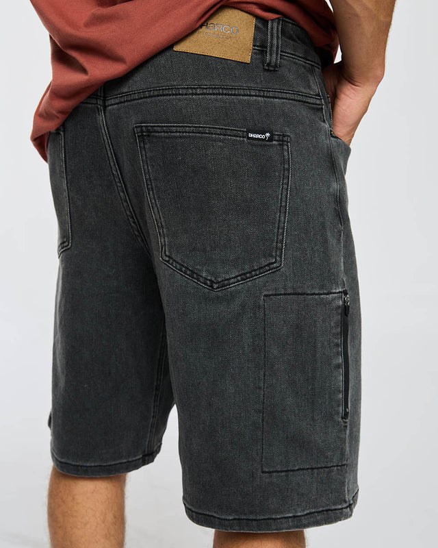 DHARCO JORT UNISEX COASTAL WASH Korte broek Zwart