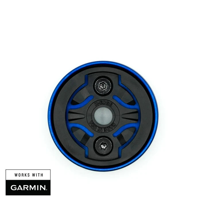 Stuurpenbevestiging voor Garmin K-EDGE GRAVITY GPS Blauw