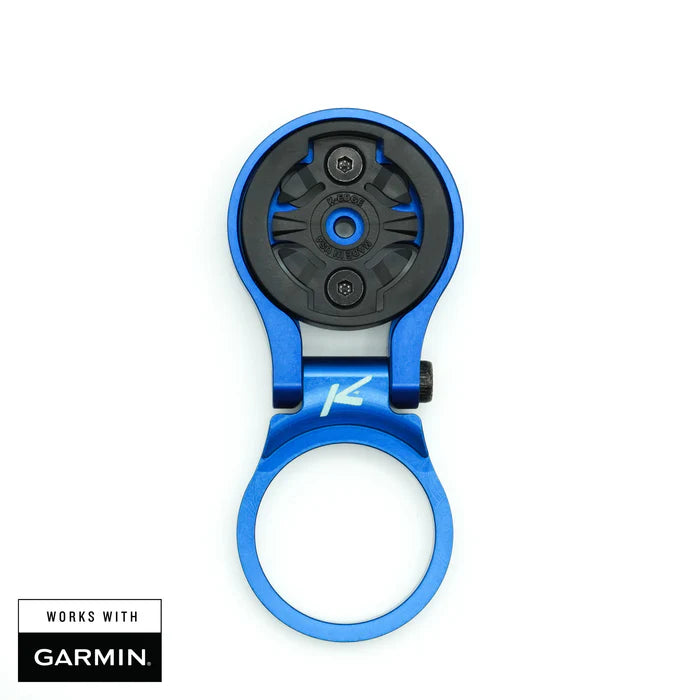 Verstelbare stuurpenbevestiging voor Garmin K-EDGE MTB GPS Blauw