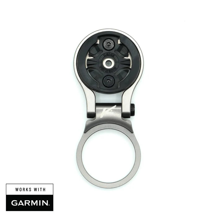 Verstelbare stuurpenbevestiging voor Garmin K-EDGE MTB GPS Grijs